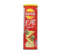 Lay’s Chips de pommes de terre, saveur barbecue intense, boîte métallique, 104 g