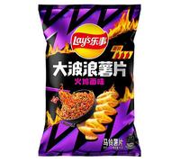 Lay’s Chips ondulées saveur ramen épicé avec aspartame - 70 g