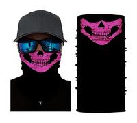 Lay U Home Bandeau Imprimé sans Couture Polyvalent Sportif Coupe-Vent Protection Solaire, Couvre-Visage, Cache-Col Cyclisme, Pêche Extérieure, Course, Campement, Foulard, Couvre-Chef