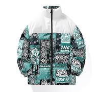 Lay U Home Doudoune Homme Automne/Hiver col Montant pièces de Couleur