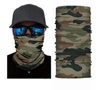 Lay U Home Écharpe Loisir Coupe-Vent Cache-Col, Imprimé Extérieur, Pêche Extérieure, Course, Doublure Casque Moto, Campement, Cagoule, Capuche, Cagoule