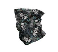 Lay U Home Foulard Été Élasticité Quatre Sens, Couvre-Visage Cyclisme, Protection Solaire Extérieur Soie Glacée, Foulard sans Couture Imitation Soie, Course, Masque Facial Moto, Capuche, Cagoule