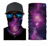 Lay U Home Foulard Imprimé Motif, Couvre-Visage Cyclisme Extérieur Protection Solaire Coupe-Vent, Sportif Cache-Col sans Couture, Pêche Extérieure, Course, Écharpe, Capuche, Cagoule