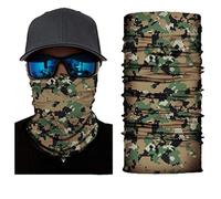 Lay U Home Foulard Imprimé Motif, Sports Extérieur Protection Solaire Coupe-Vent, Cache-Col Cyclisme, Masque Facial, Protège-Cou Multi-Usage, Pêche Extérieure, Course, Foulard, Capuche, Cagoule