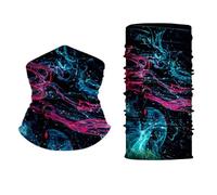 Lay U Home Foulard Imprimé sans Couture, Couvre-Visage Cyclisme Protection Solaire, Sportif Extérieur Coupe-Vent, Pêche Extérieure, Course, Doublure Casque Moto, Campement, Foulard, Capuche, Cagoule