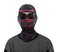 Lay U Home Foulard Triangle à Boucle d'oreille avec Trou pour Pouce, Manches Longues Protection Solaire, Doublure Casque Cyclisme, Casquette, Pêche Extérieure, Course, Foulard, Capuche, Cagoule