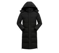 Lay U Home Manteau matelassé Long Homme Hiver Ample décontracté