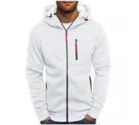 Lay U Home Sweat à Capuche Grande Taille pour Hommes,Printemps Automne,Sport et Fitness,Veste décontractée zippée avec Capuche,idéal pour la Gym ou Le Casual,Confortable et ajusté.