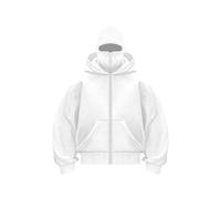 Lay U Home Sweat à Capuche Unie avec Fermeture éclair pour Hommes et Femmes,Double Capuche, pour Automne Hiver,Veste décontractée Ample,pour Les Couples.