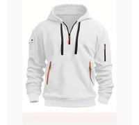 Lay U Home Sweat à Capuche zippé pour Hommes avec Multiples Poches,Veste décontractée Sport et Loisir Printemps Automne,Manteau Casual Confortable,idéal pour la Gym,Le Jogging ou Le Quotidien.