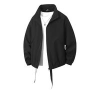 Lay U Home Veste à Capuche de montagnard pour Hommes Printemps-Automne,Design Workwear décontracté et Fashion,Parfaite pour Un Look Sportif,pour Les randonnées ou Les Sorties.
