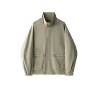 Lay U Home Veste décontractée à col Montant et Grandes Poches pour Hommes Printemps-Automne,Outdoor,pour Les randonnées ou Les Sorties,.