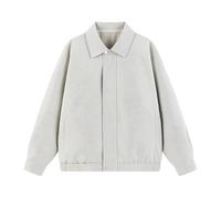 Lay U Home Veste en Cuir Tie-Dye pour Homme, Style High Street, Automne