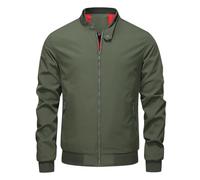 Lay U Home Veste légère Homme Printemps/Automne décontractée Mode Haut Veste Homme