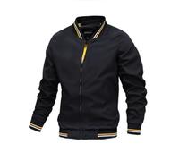 Lay U Home Veste légère pour Hommes Printemps Automne,décontracté et,Manteau extérieur Fin,Veste Casual élégante,pour Les Sorties Quotidiennes,Coupe Classique.
