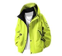 Lay U Home Veste matelassée imperméable pour Couples Hiver,Chaude et étanche,décontracté à Capuche,pour Les extérieures,et Fashion,matière Isolante.