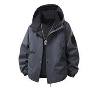 Lay U Home Veste Softshell Homme imperméable Outdoor randonnée Manteau extérieur décontracté Homme