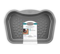 Lay-Z-Spa BWA0011 Plateau de Bain de Pieds antidérapant pour Jacuzzi et Piscine Gris 54,2 x 36 x 9 cm