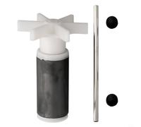 Lay Z Spa Turbine de rechange pour pompe à eau avec kit de joint, rotor d'arbre en acier inoxydable pour réparation de jacuzzi, corrige le code d'erreur E02, 2 tailles en option (#2)