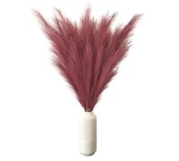 Layba Lot de 3 herbes de la pampa artificielles mauve - Boho Chic XXL - 100 cm - Décoration mauve - Idéal pour la décoration de mariage, le salon et la chambre à coucher - Grande herbe artificielle