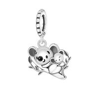 LAYCHEN Animal Koala Mère Et Enfant Licorne Chats Perles Diy Bijoux Femmes Cadeaux