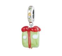 LAYCHEN Argent sterling 925 Collection de Noël Père Noël Charm Perles Pomme pour Bracelet Femme & Bracelet Bricolage Cadeau de Noël, Siehe Bild