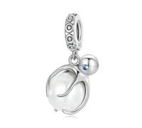 LAYCHEN Breloque Chien Pour Bracelet À Breloques, Pendentif Caniche Teckel En Argent Sterling 925 Véritable, Accessoires De Bricolage