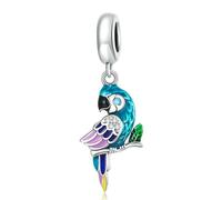 LAYCHEN Breloque Coccinelle En Argent Sterling 925 Pour Bracelet Et Jonc Diy, Pendentif Tortue, Bijoux, Pendentif Oiseaux, Collection De Breloques Animaux