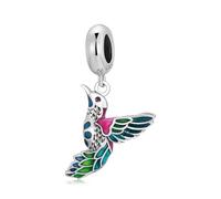 LAYCHEN Breloque Coccinelle En Argent Sterling 925 Pour Bracelet Et Jonc Diy, Pendentif Tortue, Bijoux, Pendentif Oiseaux, Collection De Breloques Animaux