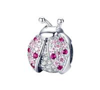 LAYCHEN Breloque Coccinelle En Argent Sterling 925 Pour Bracelet Et Jonc Diy, Pendentif Tortue, Bijoux, Pendentif Oiseaux, Collection De Breloques Animaux