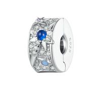 LAYCHEN Breloque Elfe Jour Et Nuit En Argent Sterling 925, Perles En Forme De Cœur, Adaptées Aux Bracelets Originaux Pour Femmes, Bijoux Fins À Faire Soi-même