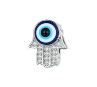 LAYCHEN Breloque Œil Du Diable En Argent Sterling 925, Main De Fatima, Pour Bracelet Et Jonc Originaux, Bijoux Fins Pour Femmes