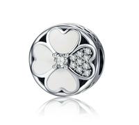 LAYCHEN Breloques Coccinelles En Argent Sterling 925 Et Émail Rose, En Zircon Rose, Pour Bracelets Et Joncs Pour Femmes, Bijoux Fins À Faire Soi-même