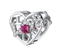 LAYCHEN Breloques Croix Gothiques En Argent Sterling 925 Pour Femmes, Idéales Pour La Fabrication De Bracelets Et Joncs, Bijoux Fins, Perles Chauve-souris, Fête D'halloween