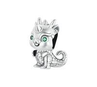 LAYCHEN Breloques Dragon Mignonnes Pour Bracelets À Breloques, Perles En Argent Sterling 925, Accessoires Diy, Cadeau De Saint-valentin Pour Femmes