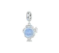 LAYCHEN Breloques En Argent Sterling 925 En Forme D'animal Pour Femme, Bracelet Lumineux En Forme De Poisson-lanterne Et De Chat-globe, Accessoires De Bricolage