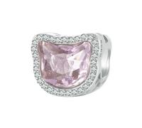 LAYCHEN Breloques En Argent Sterling 925 En Forme De Chat Rose Pour Bracelets, Perles Mignonnes À Faire Soi-même, Bijoux À Offrir Pour Femmes