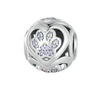LAYCHEN Breloques En Argent Sterling 925 En Forme De Patte De Chat Pour Bracelets Et Colliers De Femmes, Bijoux Fins À Faire Soi-même
