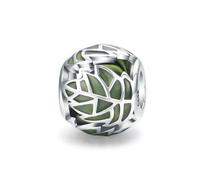 LAYCHEN Breloques En Argent Sterling 925 En Forme De Trèfle À Quatre Feuilles, Pendentif Arbre Généalogique, Pour Bracelet Et Collier Pour Femme, Bijoux Fins À Faire Soi-même