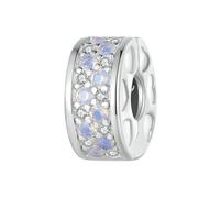 LAYCHEN Breloques En Argent Sterling 925 En Forme D'ours Rose, Perles En Forme De Cœur Pour Bracelets Et Joncs Pour Femmes Et Filles, Bijoux Fins À Faire Soi-même