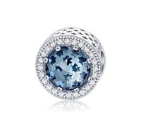 LAYCHEN Breloques En Argent Sterling 925, Série Universe, Étoiles Et Lune, Planète Bleue, Pour Bracelet, Bijoux Fins, À Faire Soi-même, Idée Cadeau