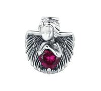 LAYCHEN Breloques En Forme D'ange En Argent Sterling 925 Pour Bracelets, Breloques En Forme D'aile D'ange À Faire Soi-même, Bijoux De Foi Et D'amour, Cadeaux