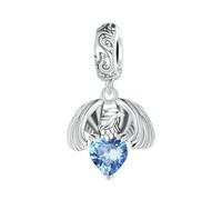 LAYCHEN Breloques Papillon Magiques En Argent Sterling 925, Perles Soleil Et Lune, Adaptées Aux Bracelets Originaux Pour Femmes, Accessoires De Bijoux Diy