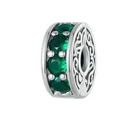 LAYCHEN Breloques Porte-bonheur En Forme De Trèfle À Quatre Feuilles En Argent Sterling 925, À Couleurs Changeantes, Pour La Fabrication De Bracelets Et Joncs Pour Femmes