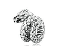 LAYCHEN Breloques Punk En Argent Sterling 925 Pour Bracelets, Style Rétro, Perles À Faire Soi-même, Bijoux À Offrir Pour Femmes Et Filles
