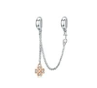 LAYCHEN Collection De Breloques De Chaîne De Sécurité En Argent Sterling 925 Pour Femmes, Bracelet Serpent Original En Argent, Accessoires De Bijouterie Fine À Faire Soi-même