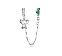 LAYCHEN Collection De Breloques De Chaîne De Sécurité En Argent Sterling 925 Pour Femmes, Bracelet Serpent Original En Argent, Accessoires De Bijouterie Fine À Faire Soi-même