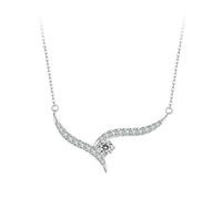 LAYCHEN Collier Minimaliste En Argent Sterling 925 Pour Femme, Pendentif Délicat En Or, Bijoux À Offrir