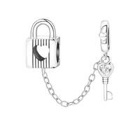 LAYCHEN Nouvelle Breloque En Forme De Cœur Creux Avec Combinaison De Clés Pour Femmes Participant À Une Fête De Mariage, Bijoux Fantaisie
