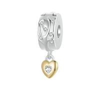 LAYCHEN Pendentif Arbre De Vie En Argent Sterling 925, Breloque En Forme De Cœur, Compatible Avec Un Bracelet Original, Cadeau De Fête Des Mères